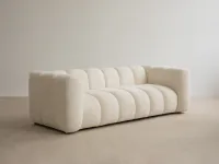 SOFA 3-OSOBOWA JASNY BEŻ SZENIL 230/95/70 LUPINE OD MICADONI