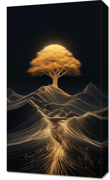 Obraz 40x70cm Drzewo Energii zdjęcie 1