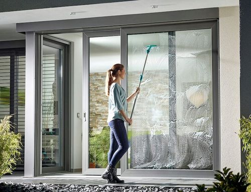 Ściągaczka LEIFHEIT 51426 do szyb DRĄŻEK TELESKPOWY CLICK 400cm 4 na Arena.pl