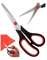 NOŻYCZKI NOŻYCE UNIWERSALNE WYTRZYMAŁE MOCNE OSTRE BIUROWE KRAWIECKIE 23CM