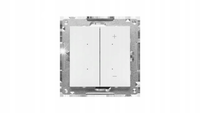 ŚCIEMNIACZ DO PASKÓW RGBW WIFI DIMMER SIMON 55 GO TESRGB1W.01/111 BIAŁY MAT