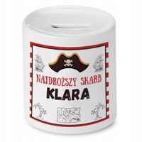 Skarbonka 330 Ml Dla Klary Córki Dziecka Z Nadrukiem Ze Zdjęciem