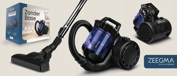 ODKURZACZ BEZWORKOWY CYKLONOWY TURBO MOC SYSTEM SSANIA 4000W LEKKI ZEEGMA zdjęcie 6
