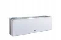 Donica ogrodowa rattanowa doniczka 150x39x50 Biała