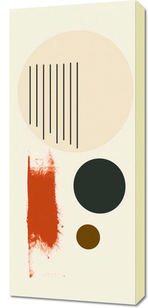 Obraz 40x90cm Symetryczna Struna zdjęcie 1