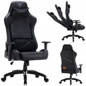 Fotel Gamingowy Biurowy Ekoskóra Obrotowy Regulowany Senshi XL Sense7