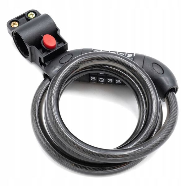 Linka stalowa z zamkiem szyfrowym zdjęcie 2