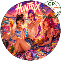Opłatek waflowy na tort - K-Pop Demon Hunters - Przygody Huntrix