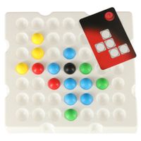 DLA DZIECI  GRA LOGICZNA PLANSZOWA 46 ELEMENTÓW