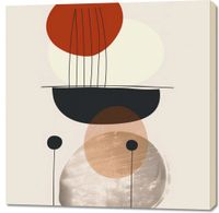 Obraz 100x100cm Zachód nad Płaszczyzną