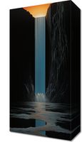 Obraz 20x40cm Wodospad Światła