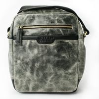 Torba męska przecierana na ramię Wild Tiger - czarna