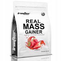 Gainer Real Mass 1000g BIAŁKO WĘGLOWODANY MASA MIĘSNIOWA WHEY WPC IronFlex
