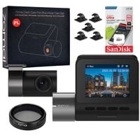 70mai A500S + wsteczna + filtr CPL + karta 64 GB