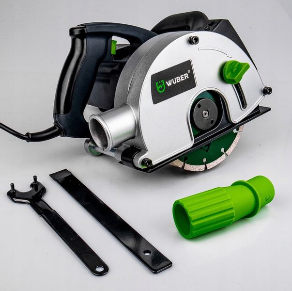 BRUZDOWNICA DO BETONU LASER 2 TARCZE WALIZKA 3100W WUBER zdjęcie 5