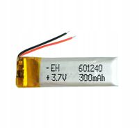 Akumulator Li-Poly 300mAh 3.7V 601240