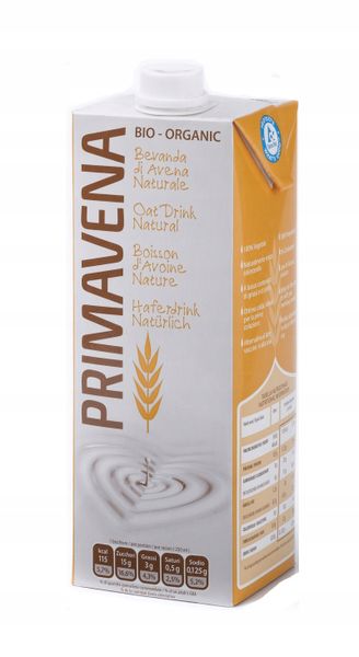 PolBioEco Primavena Mleko owsiane 1 L zdjęcie 1
