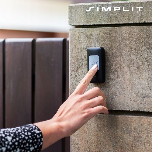 DZWONEK BEZPRZEWODOWY BEZBATERYJNY DO DRZWI FURTKI WODOODPORNY IP44 na Arena.pl