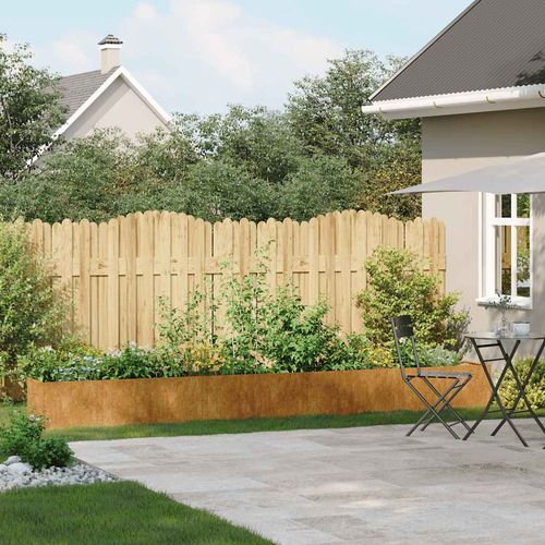 Doniczka Rusty 360x40x40 cm Stal nierdzewna na Arena.pl