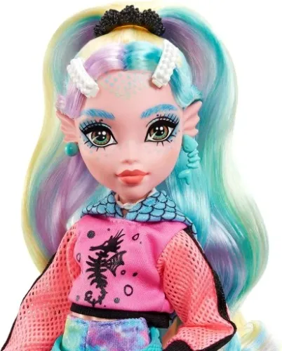 LALKA MONSTER HIGH LAGOONA BLUE + akcesoria HHK55 na Arena.pl