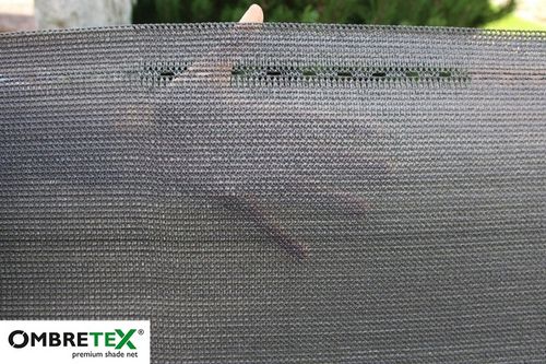 Siatka Osłona 1,7x10m 95% Na Ogrodzenie Płot Balkon Mata Maskująca Antracyt na Arena.pl