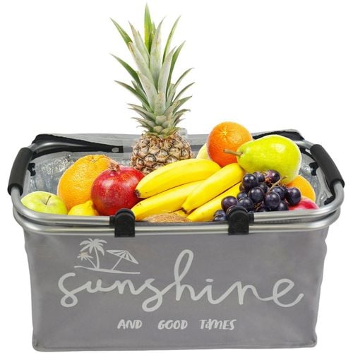 KOSZYK TURYSTYCZNY SKŁADANY TERMICZNY 35L REDCLIFFS SZARY na Arena.pl