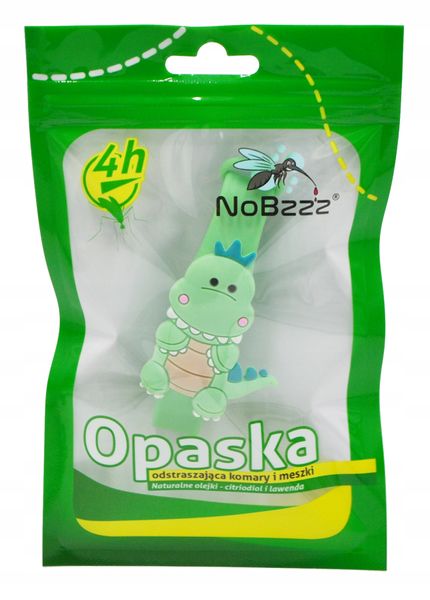 NoBzzz OPASKA NA KOMARY i MESZKI DLA DZIECI Dino3 zdjęcie 1