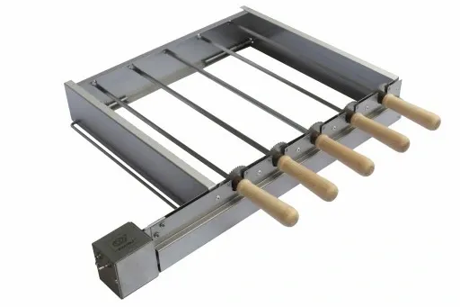 Zestaw do szaszłyków z napędem elektrycznym 5szpad zdjęcie 1