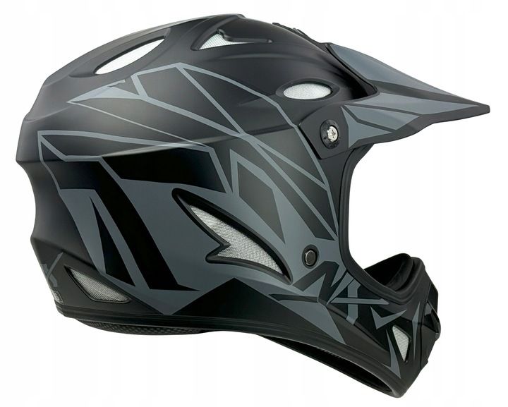 ZESTAW NX KASK + GOGLE DOWNHILL NX EXTREME r.M |KASK ROWEROWY |900g LEKKI zdjęcie 3