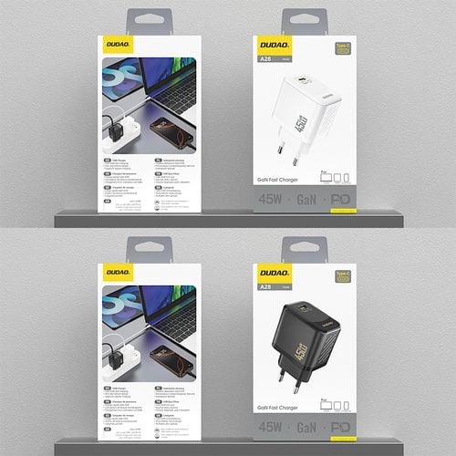 ładowarka sieciowa a28 gan usb-c 45w - biała na Arena.pl