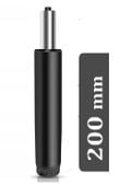 Siłownik podnośnik fotela 200 mm 150 KG 4 KLASA czarny