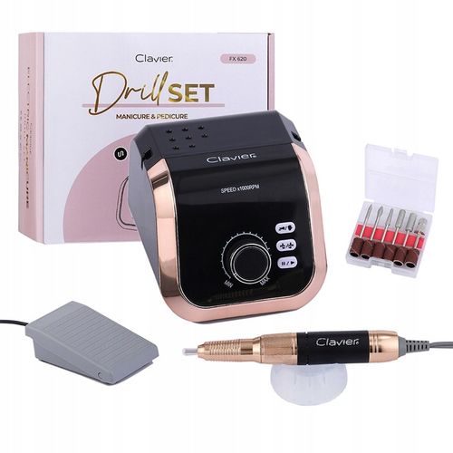 Frezarka Do Paznokci Manicure Pedicure Mocna 65W FX 620 - Black na Arena.pl