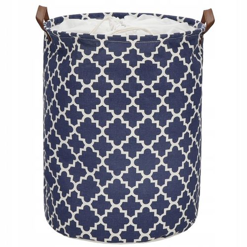 POJEMNIK KOSZ WOREK NA PRANIE UBRANIA ORGANIZER POJEMNY BARYŁKA SKŁADANY XL na Arena.pl