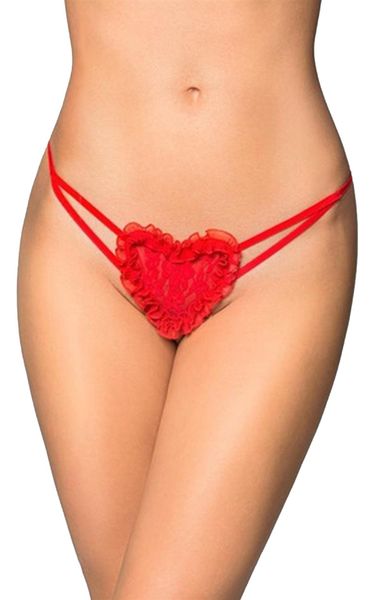 G-String 2480 - Red S/L zdjęcie 2