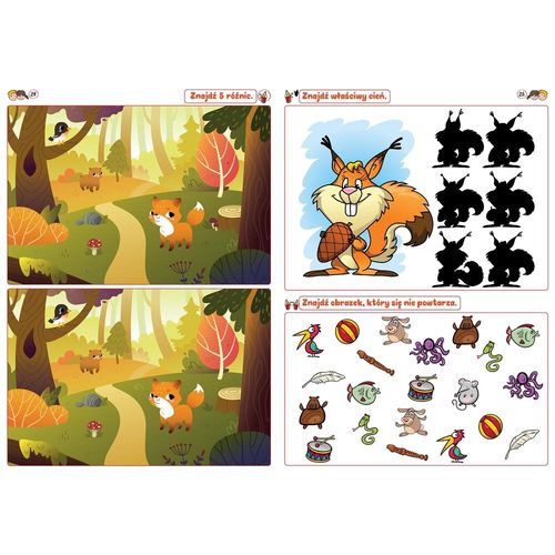 Zagadki dla Dzieci Łamigłówki + Naklejki na Arena.pl