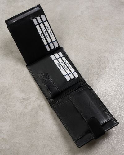 portfel męski skórzany 0002l-p-bs-rfid-9327 black na Arena.pl