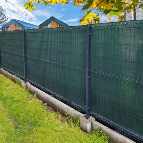 SIATKA CIENIUJĄCA 90% MATA OSŁONOWA MASKUJĄCA NA PŁOT OGRODZENIE 1,5x25m UV na Arena.pl