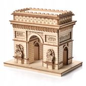 Puzzle 3D Drewniane Model Układanka Łuk Triumfalny - na prezent