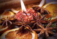 FOTOTAPETA kuchenna ŚWIECZKA OZDOBA 360x240