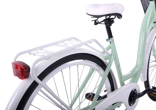 (K30) Rower miejski damski Kozbike 28 miętowo-biały na Arena.pl