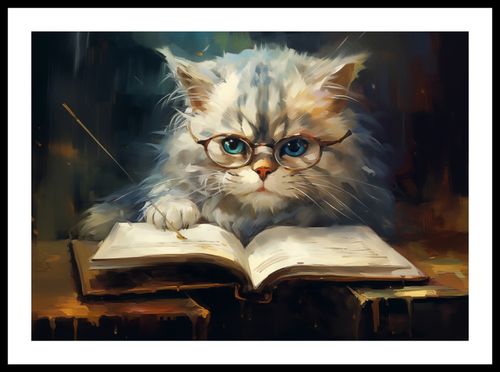 Plakat 59,4x42cm Ucz Się Ucz na Arena.pl