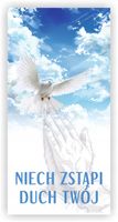 Baner religijny 200x100 cm Baner na Bierzmowanie Z radości ku dorosłości