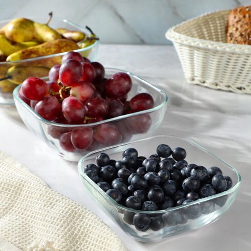 KADAX Salaterka Miska Szklana 16cm Przekąski 2szt na Arena.pl