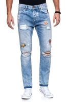 SPODNIE MĘSKIE WRANGLER BOYTON BLUE TOMORROW W16EGW13N W30 L32