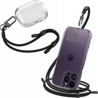 SPIGEN SMYCZ SZNUREK CROSSBODY NA SZYJE NADGARSTEK DO IPHONE + AIRPODS