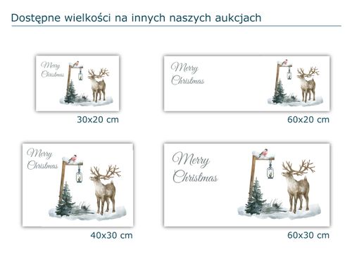SZKLANA DESKA KUCHENNA 40x30cm - 514b renifer na Arena.pl
