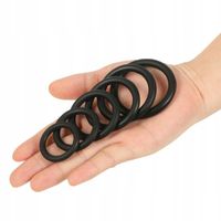 PIERŚCIENIE EREKCYJNE NA PENISA ZESTAW RING 6 SZT PRZEDŁUŻONY STOSUNEK