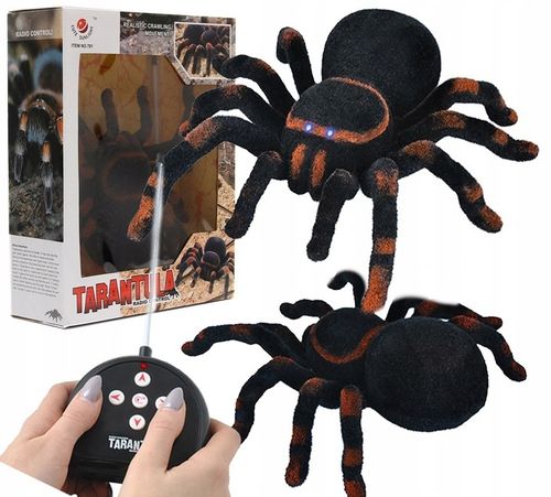 PAJĄK ZDALNIE STEROWANY LED NA PILOT DUŻY TARANTULA ZABAWKA DLA DZIECI na Arena.pl