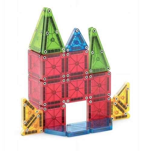 microMAGS Podróżne Klocki Magnetyczne 26 el Travel Set Magna-Tiles na Arena.pl