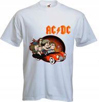 Koszulka AC/DC ACDC AC DC z nadrukiem fan zespół